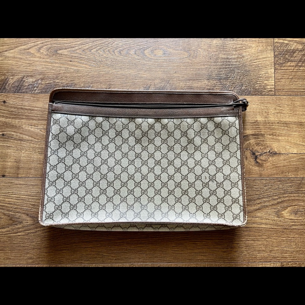Vintage Gucci Portfolio Pouch